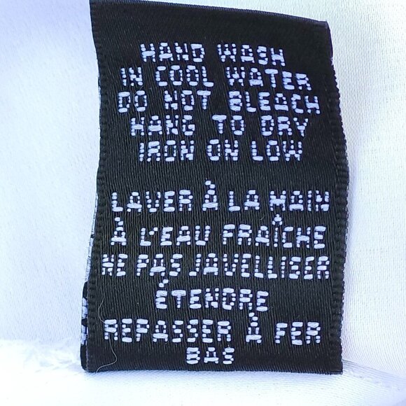 ATTITUDE FEATHER PRINT Tank Top Women's Size 6 Light weight Flowy - Picture 5 of 5